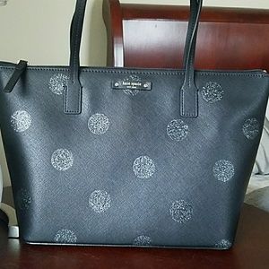 Black Polka Dot Kate Spade Purse